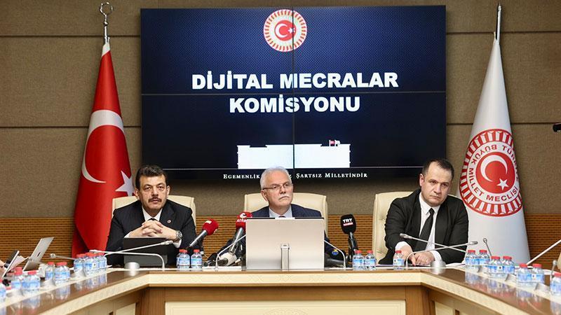 TBMM DİJİTAL MECRALAR KOMİSYONU TOPLANDI
