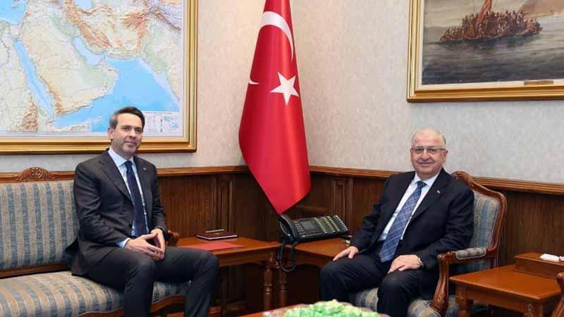 Bakan Güler ve Bakan Bayraktar MSB’de Bir Araya Geldi