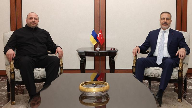 Hakan Fidan, Ukraynalı Yetkili Rustem Umerov ile Ankara’da Görüştü