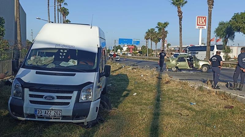 Tarsus’ta Zincirleme Kaza: 56 Yaşındaki Sürücü Hayatını Kaybetti