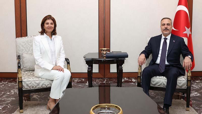 Hakan Fidan, BM Temsilcisi Holguin’i Kabul Etti: “Kıbrıs’ta İki Devlet Gerçeği Esastır”