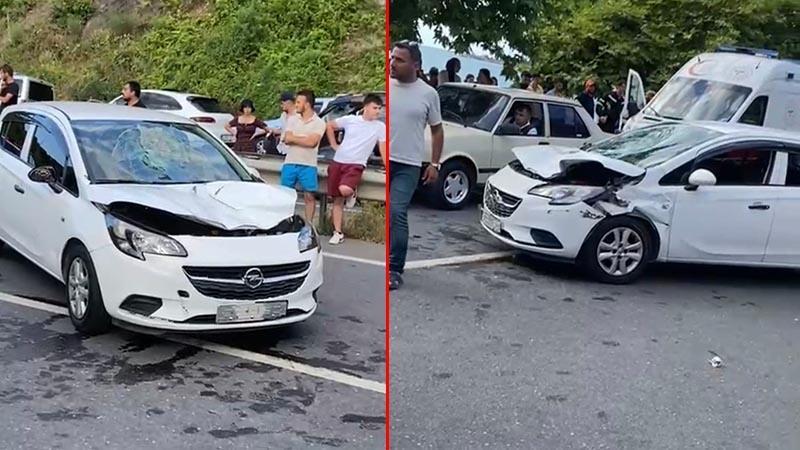 Ereğli’de feci kaza: Baba ve 3 yaşındaki oğlu otomobilin çarpmasıyla yaralandı