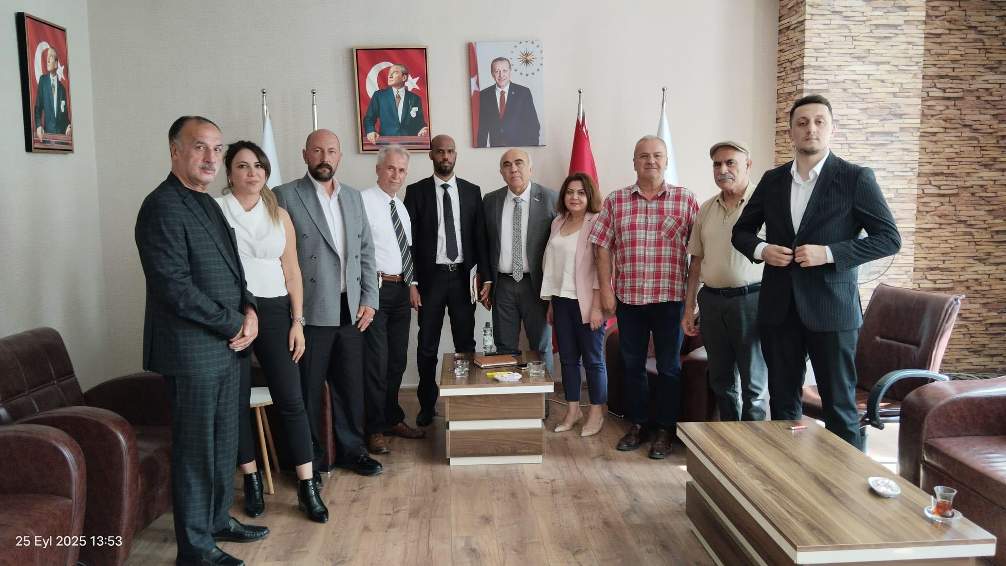SANKON ile Somali Büyükelçiliği Arasında Ekonomik İş Birliği Görüşmesi