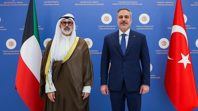 Bakan Fidan, Kuveyt Dışişleri Bakanı ile Bir Araya Geldi