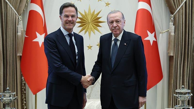 Cumhurbaşkanı Erdoğan, NATO Genel Sekreteri Rutte’yi kabul etti