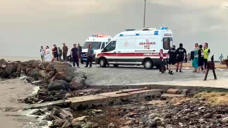 Tekirdağ’da denize giren kişi kayboldu, arama çalışması sürüyor