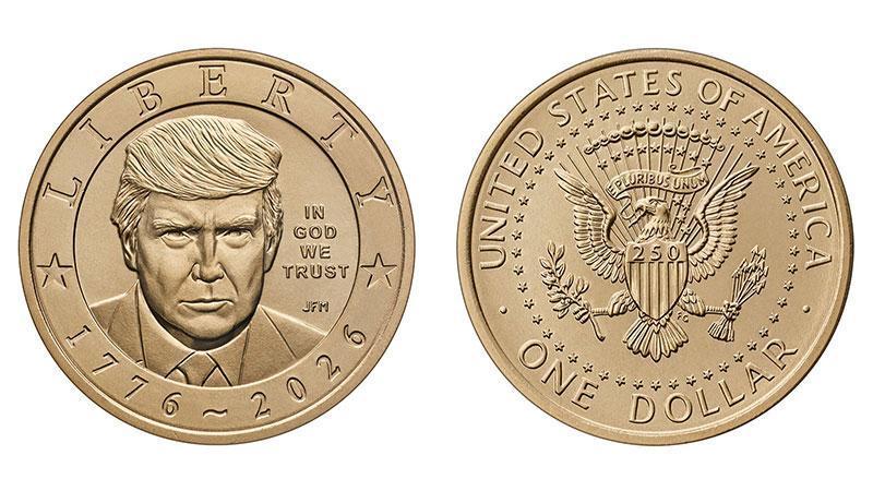 ABD Darphanesi’nden Tarihi Adım: Trump’lı 250’nci Yıl Hatıra Parası