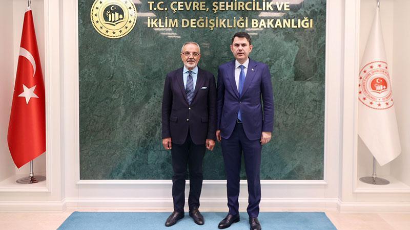 Bakan Kurum, DEM Parti Milletvekili Sırrı Sakık ile Görüştü
