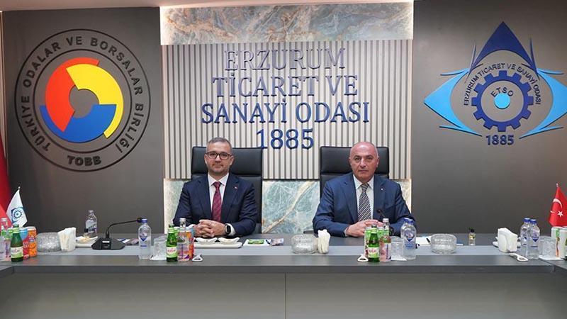 TCMB Başkanı Karahan, Erzurum’da iş dünyasıyla buluştu