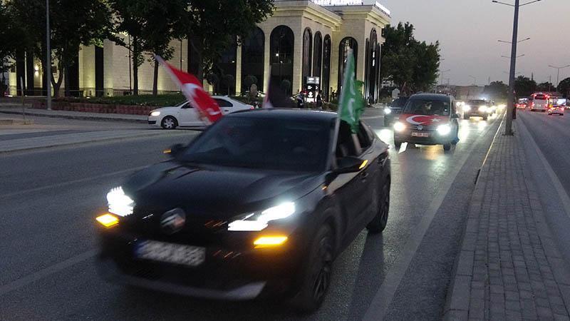 Avrupa’dan yola çıkan Filistin Konvoyu Konya’ya ulaştı