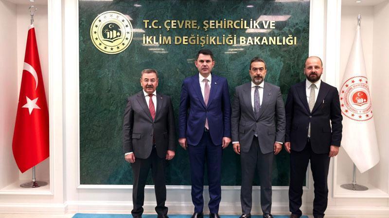 Gölbaşı projeleri Bakan Kurum’a sunuldu