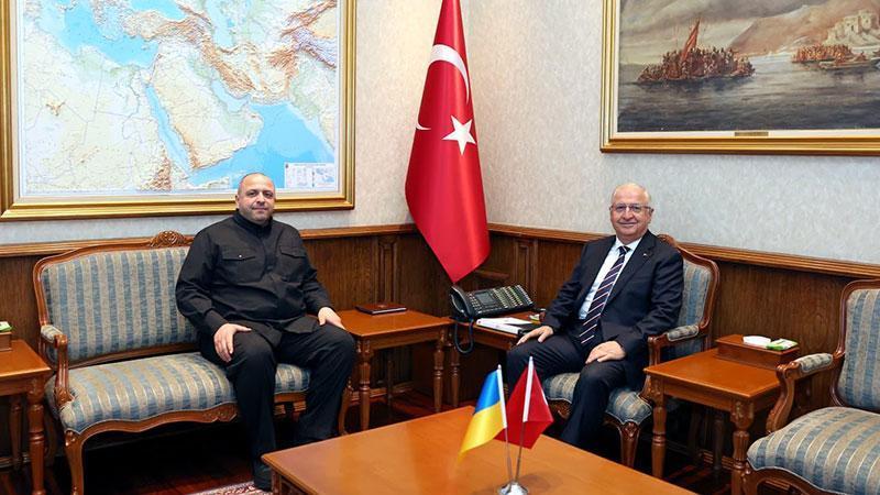 Bakan Güler, Ukraynalı Umerov’u kabul etti