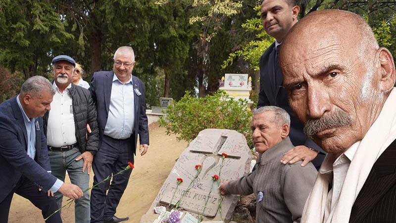 Tuncel Kurtiz, Çamlıbel’de mezarı başında anıldı