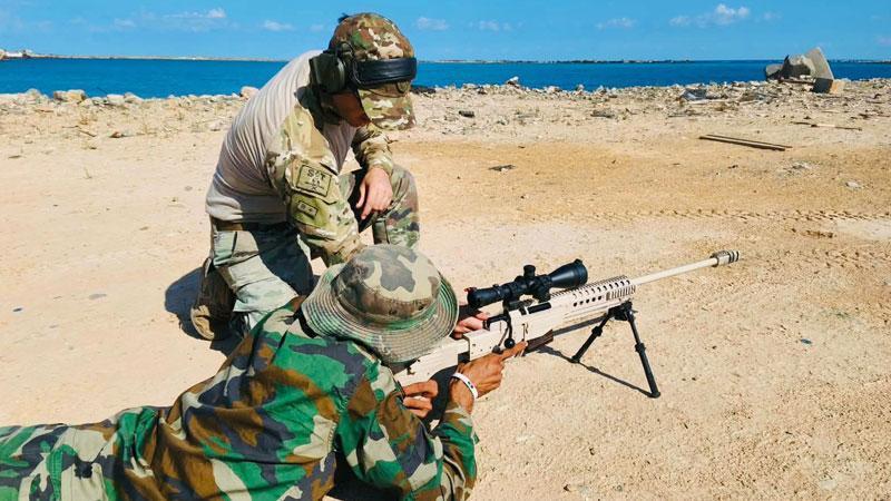 Türkiye-Libya SAT Timi, Libya’da özel kuvvetlere eğitim veriyor