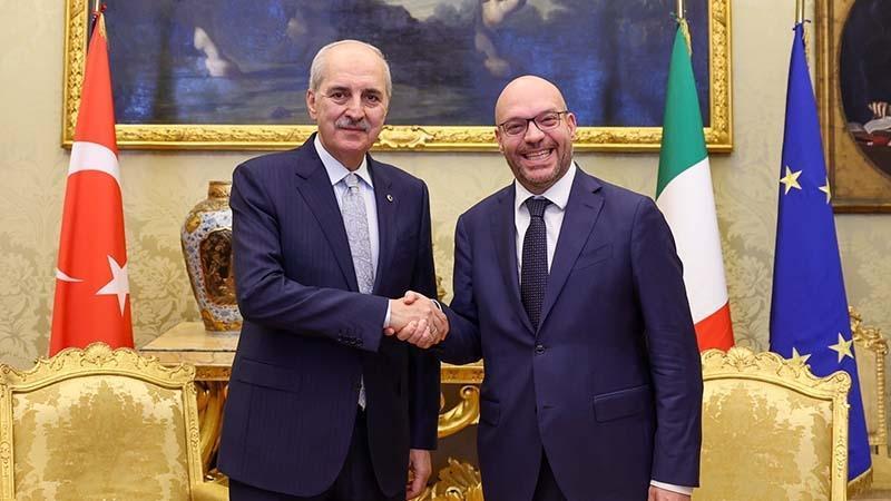 Numan Kurtulmuş’tan Roma’da diplomasi trafiği: İtalya ve Moldova ile temas